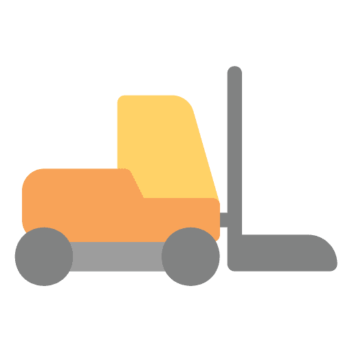 Forklift truck vehicle lift icon Forklift truck vehicle lift icon