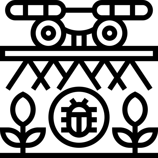 Pesticide farming and gardening chemical shapes and symbols icon Pesticide farming and gardening chemical shapes and symbols icon
