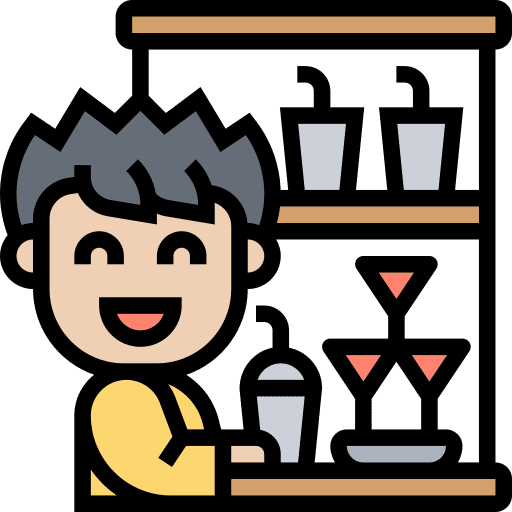 Bar bar counter alcohol icon Bar bar counter alcohol icon