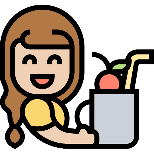 Smoothie people smoothie drink icon