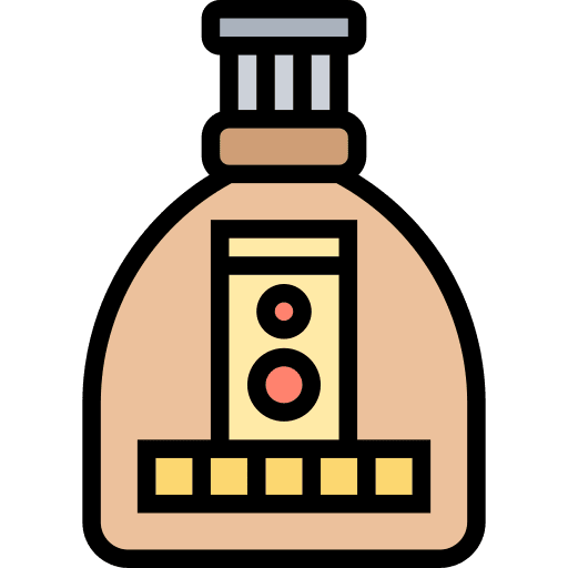 Whisky alcoholic drink food and restaurant beverage icon Whisky alcoholic drink food and restaurant beverage icon