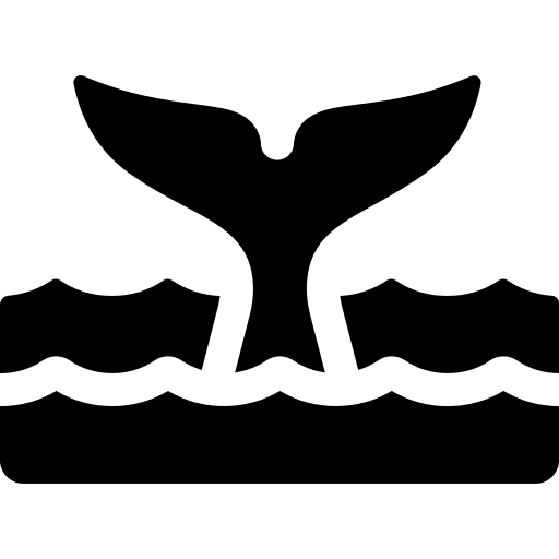 Whale aquatic mammal whale icon Whale aquatic mammal whale icon