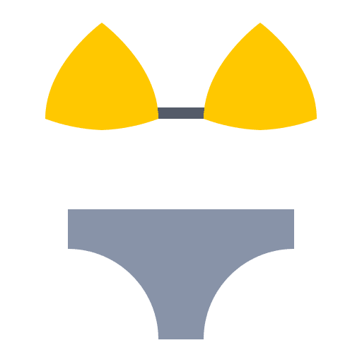 Bikini fashion beach sea icon Bikini fashion beach sea icon