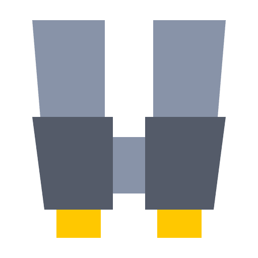 Binoculars look sight view icon Binoculars look sight view icon