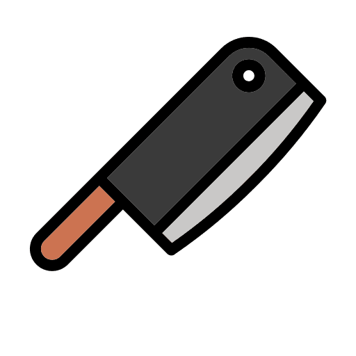 Knives food meat food and restaurant icon