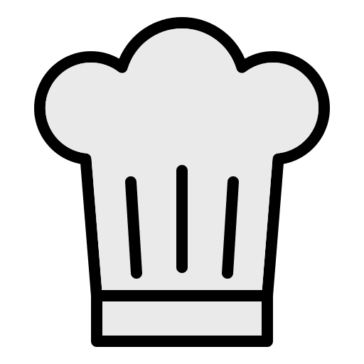 Chef food and restaurant chef butcher icon Chef food and restaurant chef butcher icon