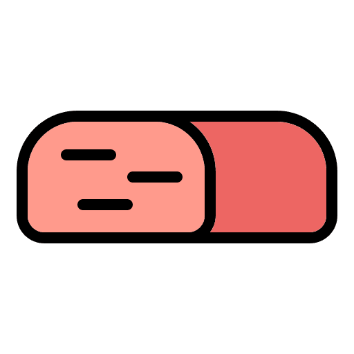 Meatloaf proteins raw food icon Meatloaf proteins raw food icon