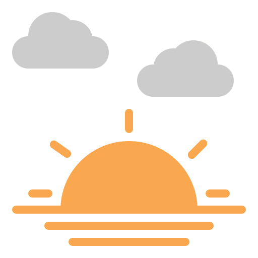 Sunrise outdoor camping vacation icon Sunrise outdoor camping vacation icon