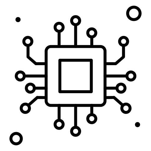 Chipset chipset processor ram icon