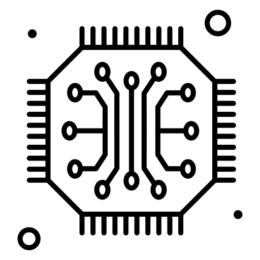 Computer chip technology chip computer chip icon