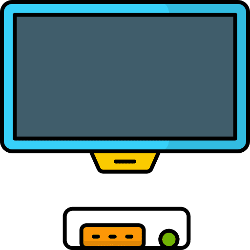 Led wall electronics monitor icon Led wall electronics monitor icon