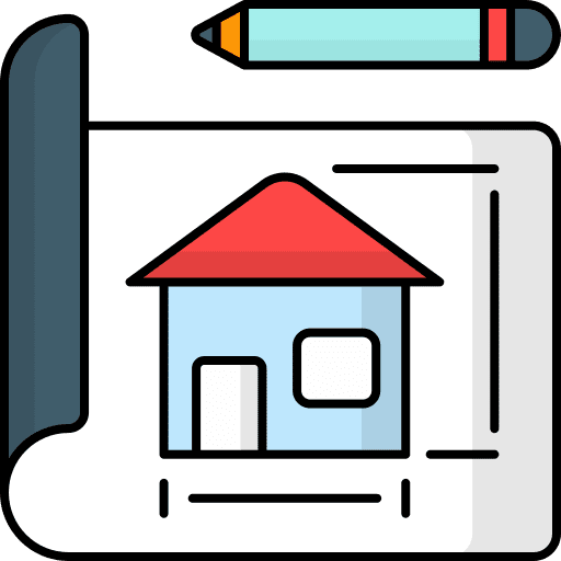 Floor plan pencil architecture blueprint icon Floor plan pencil architecture blueprint icon