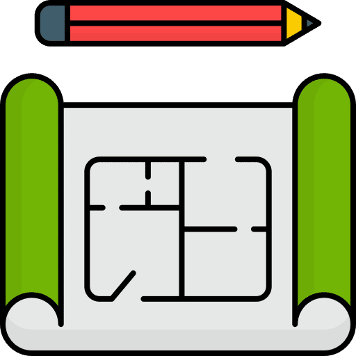 Floor plan structure floor plan pencil icon Floor plan structure floor plan pencil icon