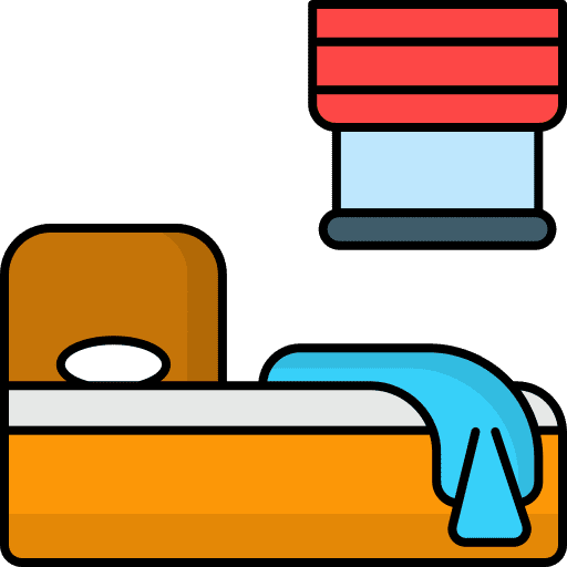 Sleeping window bed sleeping icon Sleeping window bed sleeping icon