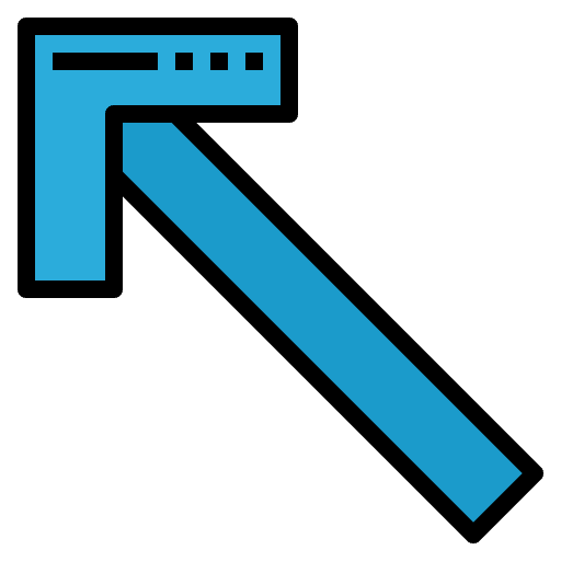 Left up arrows left up direction icon