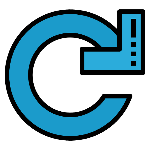 Redo reloading arrows user interface icon