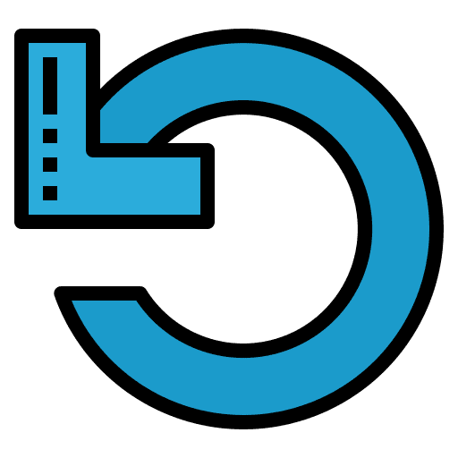Undo point direction reverse icon