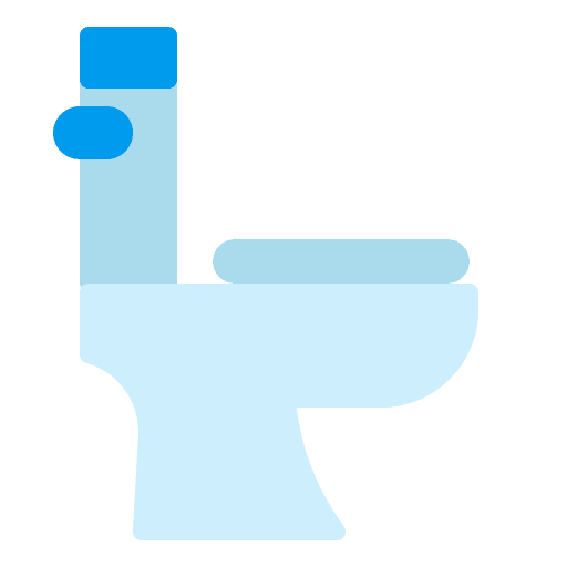 Toilet wc furniture and household sanitary icon