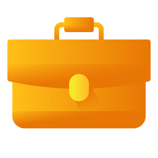 Briefcase business and finance suitcase briefcase icon