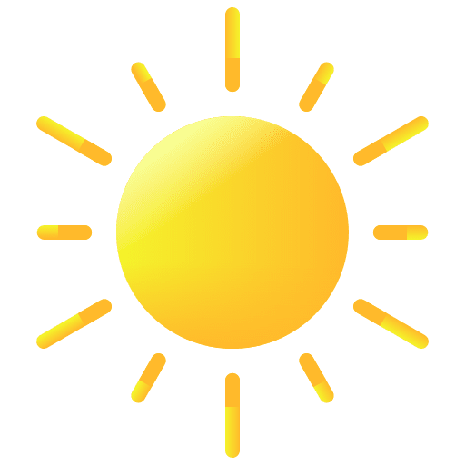 Sun morning sunny sun icon