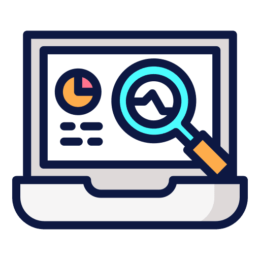 Analysis programming technology electronics icon Analysis programming technology electronics icon