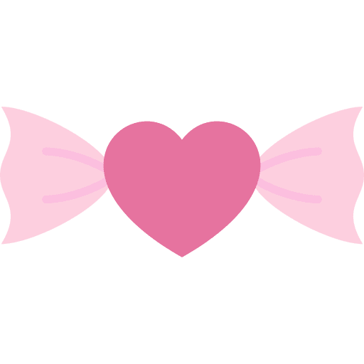 Candy love romance valentines day icon