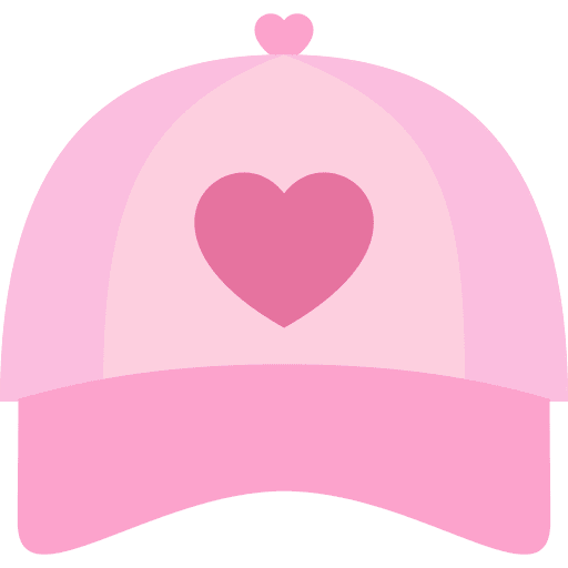 Cap cap heart clothes icon Cap cap heart clothes icon