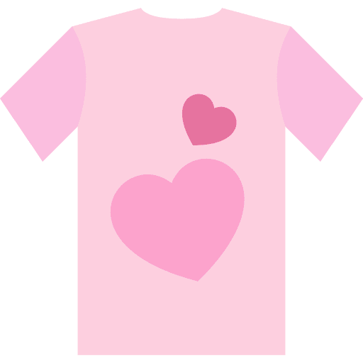 Shirt valentines day romance heart icon Shirt valentines day romance heart icon