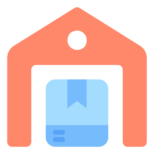 Warehouse delivery shipping and delivery stocks icon Warehouse delivery shipping and delivery stocks icon