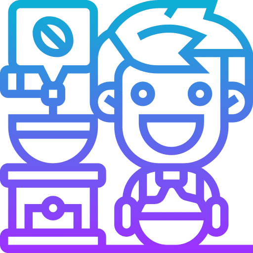 Roaster roast roaster people icon