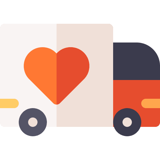 Charity transportation car charity icon Charity transportation car charity icon