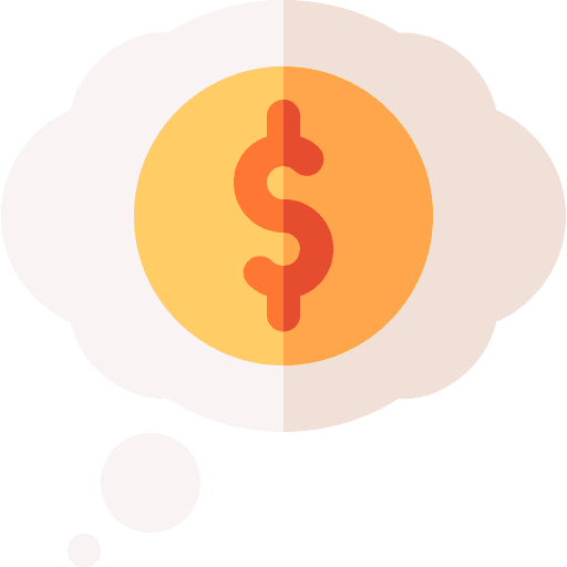Dream dream dollar business icon Dream dream dollar business icon