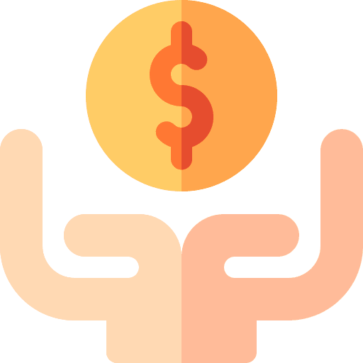 Money money donation give icon Money money donation give icon