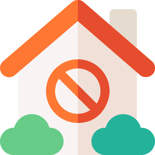 No house home poverty signaling icon No house home poverty signaling icon