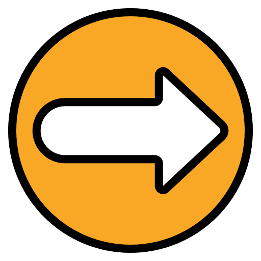 Right arrow sign right arrowhead direction icon