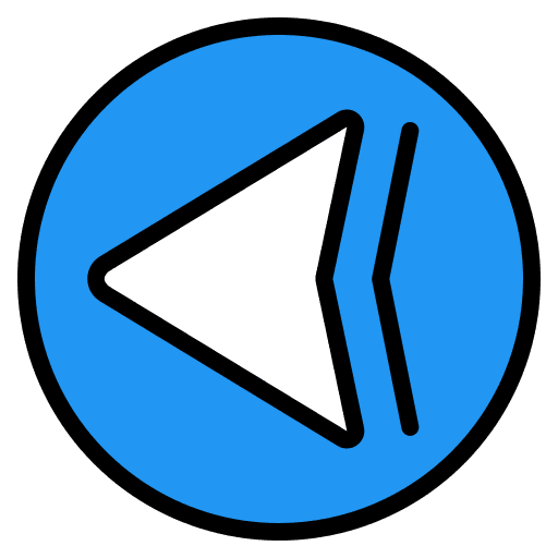 Left arrow left arrow arrows directional sign icon Left arrow left arrow arrows directional sign icon