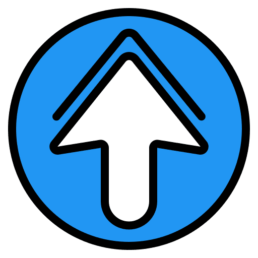 Up arrow direction sign upward arrow icon Up arrow direction sign upward arrow icon