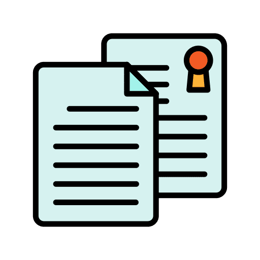Document document letter papers icon
