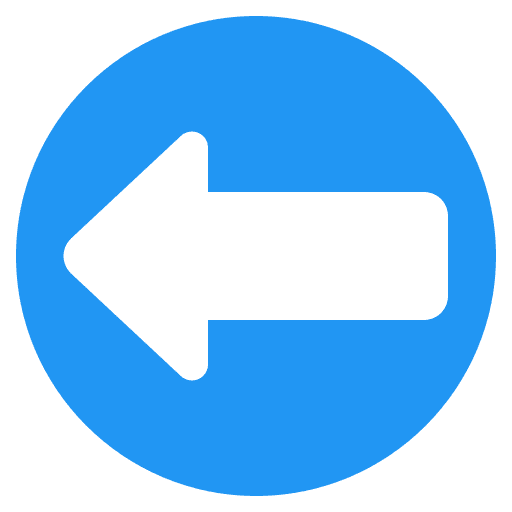 Left arrow arrows sign left icon