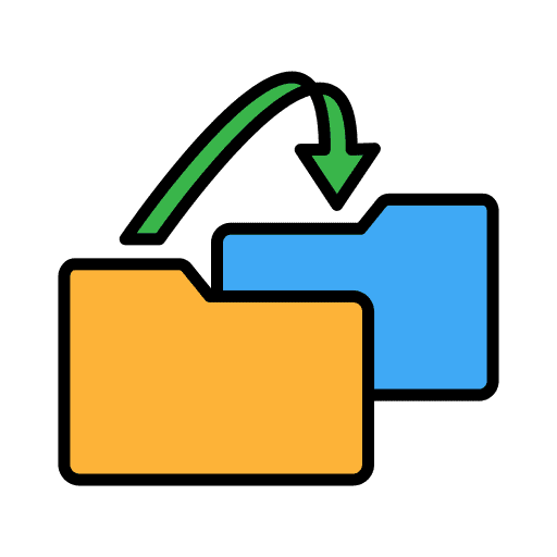 Save file export files and folders transfer icon Save file export files and folders transfer icon