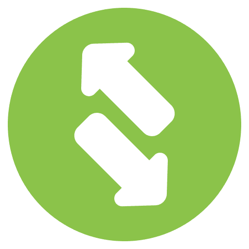 Exchange change arrow couple icon