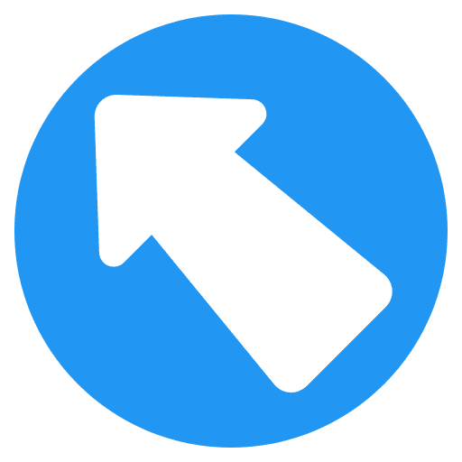 Up left arrow arrows top left diagonal arrow icon Up left arrow arrows top left diagonal arrow icon