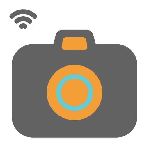 Camera internet smart home electronics icon Camera internet smart home electronics icon