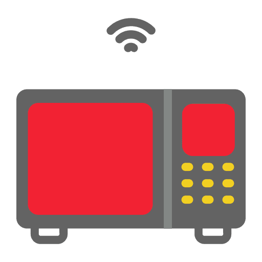 Oven smart house wireless oven icon