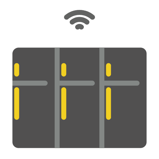 Refrigerator smart home internet of things refrigerator icon