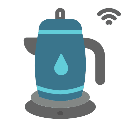 Kettle wireless electronics internet icon Kettle wireless electronics internet icon