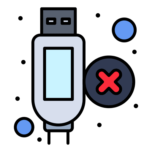 Cable electronics no sign hardware icon