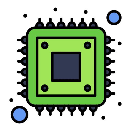Cpu cpu power electronics icon Cpu cpu power electronics icon