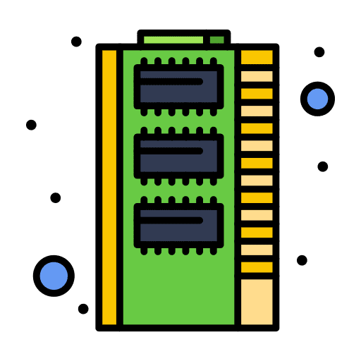 Ram ram computer cpu icon Ram ram computer cpu icon