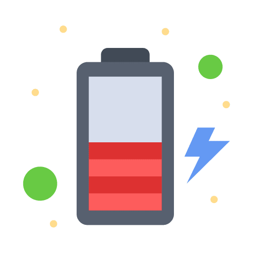 Battery ram full battery memory icon